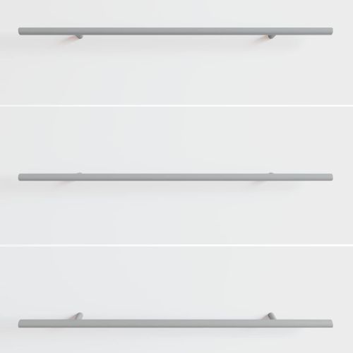 Дръжка 12 pcs Сребрист 500 mm Стомана