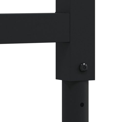 Работна маса светлокафяв 100x60x(71,5-98) см дъб масив