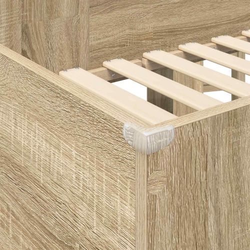 Рамка за двуетажно легло с бюро Сонома дъб 75 x 190 cm