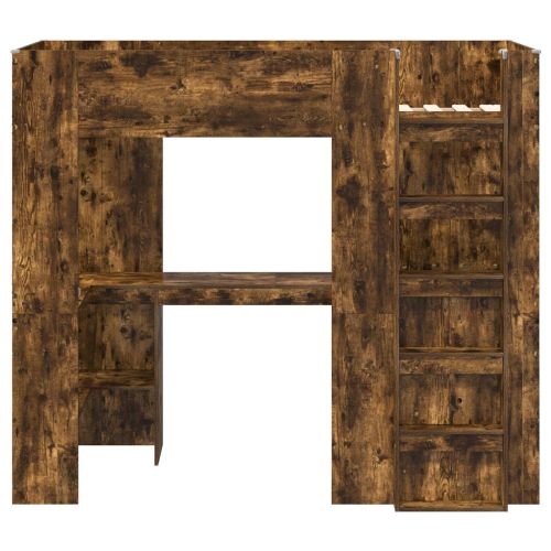 Рамка за двуетажно легло с бюро Димян дъб 90 x 190 cm