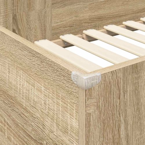 Рамка за двуетажно легло с бюро Сонома дъб 80 x 200 cm