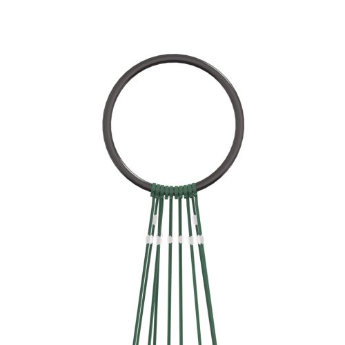 Коледна елха на флагщок, синьо, 310 LED, 300 см