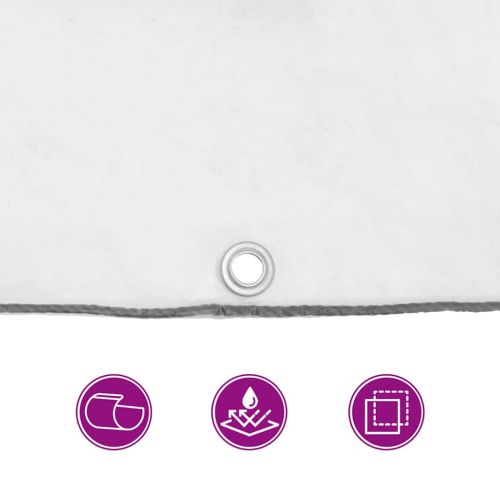 Прозрачен брезент с капси 8x12 m Полиетилен