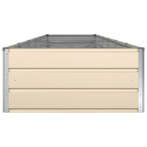 Кашпа Слонова кост 195 x 100 x 45 см Галванизирана стомана