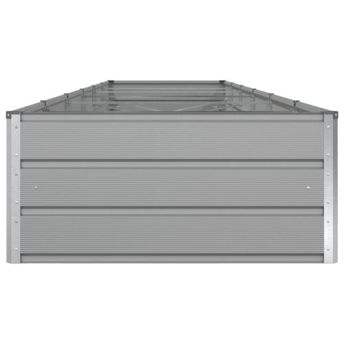 Кашпа Светлосиво 195 x 100 x 45 см Галванизирана стомана