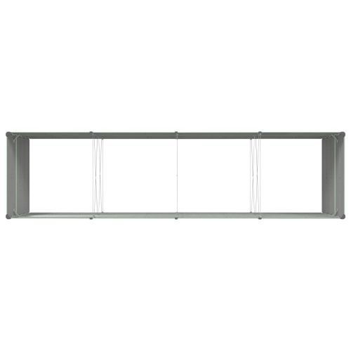 Кашпа Пастелно зелено 195 x 100 x 45 см Галванизирана стомана