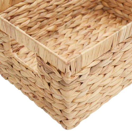 Кошници за съхранение 3 pcs Естествен 40 x 30 x 18 см