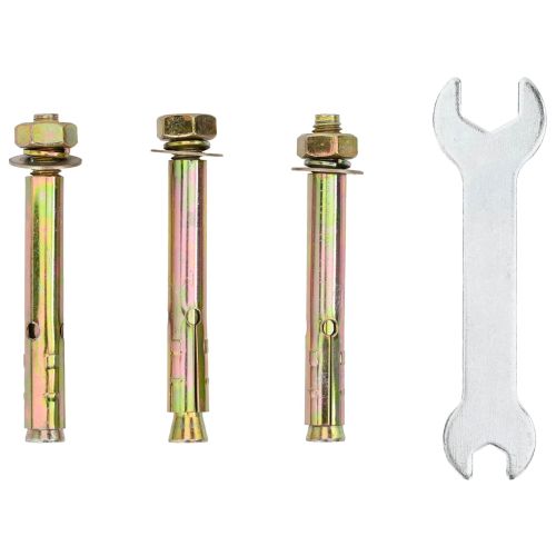 Изправена пощенска кутия с врата Бронзов 42,5 x 29,5 x 117 см