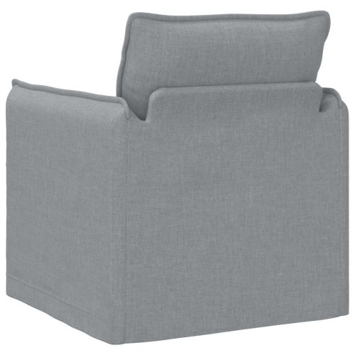 Диван 60cm Светлосиво Метал