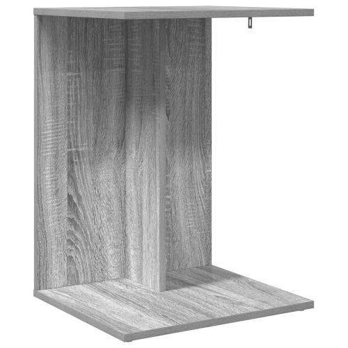 Странична маса Сив Сонома 45 x 40 x 62,5 см Инженерно дърво