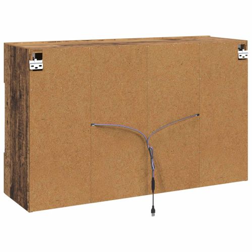 TV стенен шкаф Старо дърво 98,5 x 30 x 60,5 см Инженерно дърво