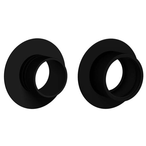 Спирачки за футболна маса 10 pcs Бяло 3 x 3 x 2 см HIPS