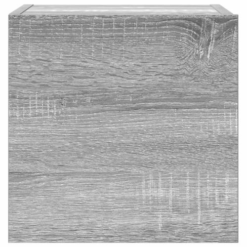 Комплект ТВ шкафове от 5 части, сив сонома, инженерно дърво