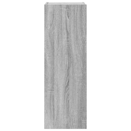 Комплект ТВ шкафове от 4 части, сив сонома, инженерно дърво