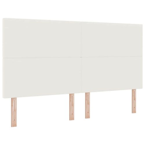 Облегалка за глава с таблото Крем 180 cm Изкуствена