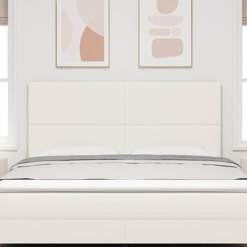 Облегалка за глава с таблото Крем 180 cm Изкуствена