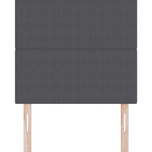 LED глава С LED лентисти светлини Тъмен сив 90 cm Полиестер