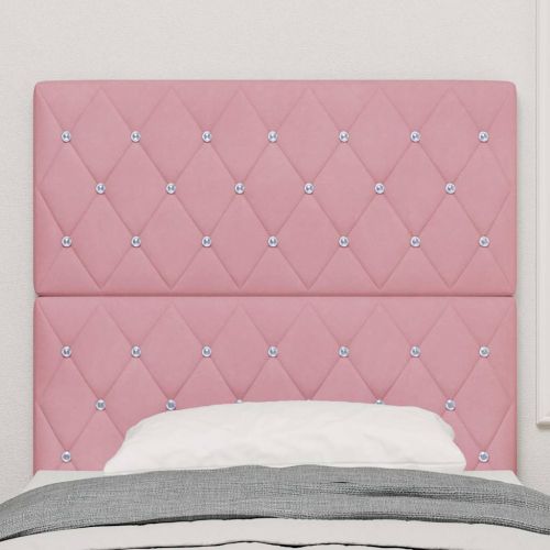 LED глава С LED лентисти светлини Розово 100 cm Полиестер