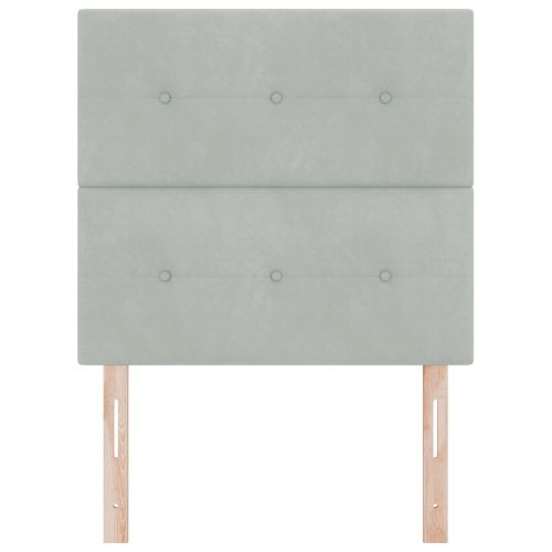 LED глава С LED лентисти светлини Светлосиво 90 cm Полиестер