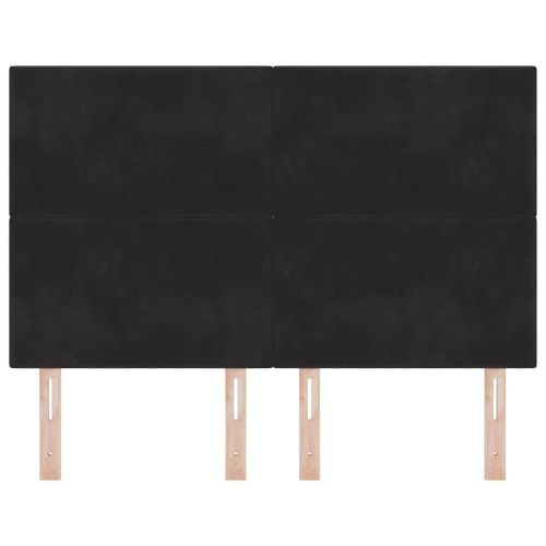 LED глава С LED лентисти светлини Черно 160 cm Полиестер