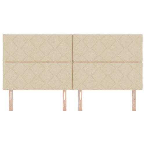 Облегалка за глава Крем 200 cm текстил