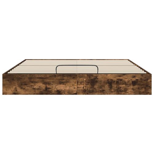 Отоманско легло със съхранение Димян дъб 193 x 120 x 25 см ПДЧ