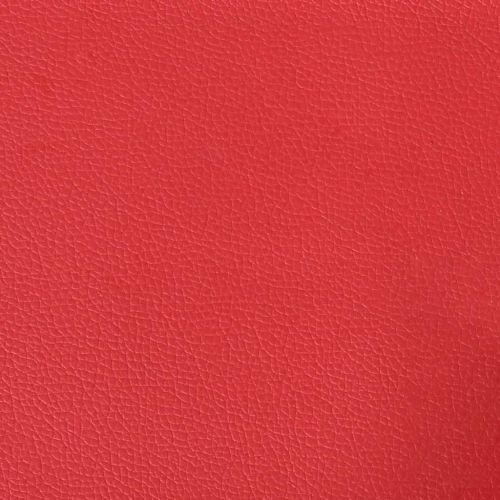 Масажен гейминг стол, червено и черно, изкуствена кожа