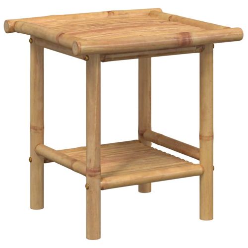 Маса за кафе 45x45x45 см бамбук