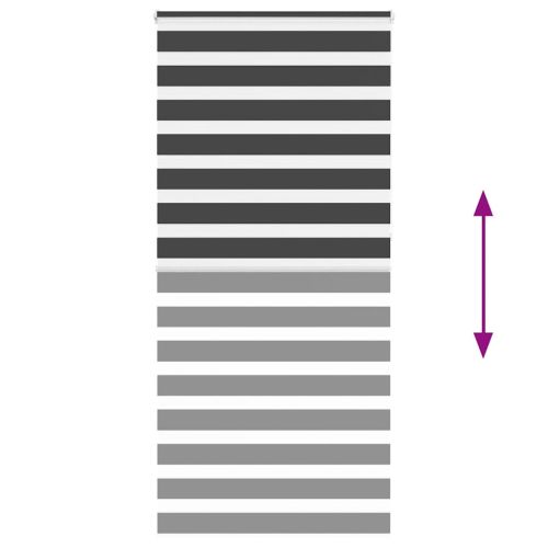 Зеброва щора 110x230 см ширина на плата 105,9 см полиестер