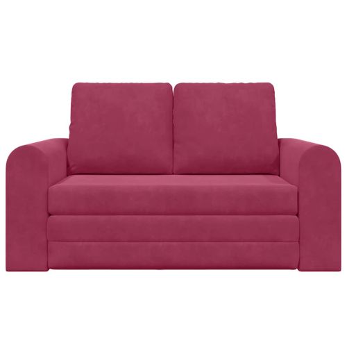 Диван легло 60cm Виненочервен Кадифе