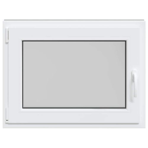 Прозорец за мазе "RISOR" 80x60 см, накланящ се и завъртащ се, DIN ляв, бял