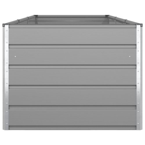 Кашпа Светлосиво 195 x 100 x 45 см Галванизирана стомана