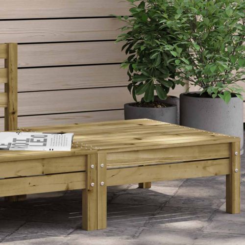 Градинска табуретка, импрегнирана борова дървесина