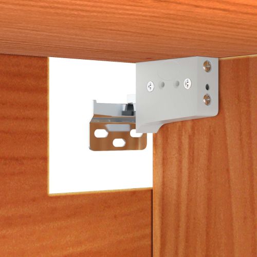 Стенен шкаф 2 pcs Кафяво с восъчно покритие 80 x 30 x 35 cm