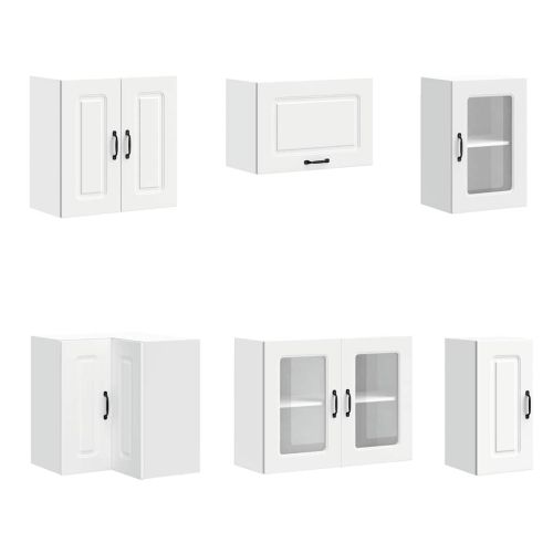 Комплект кухненски шкафове от 11 части Kalmar, инженерно дърво