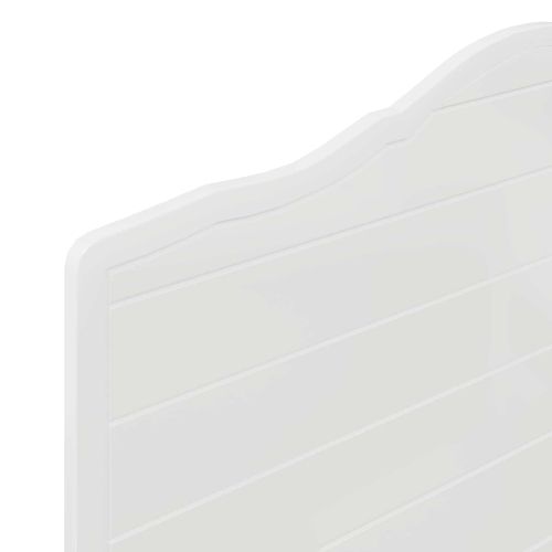 Облегалка за глава с таблото Гланц бяло 80 cm Инженерно дърво