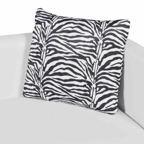 Фотьойл, бял, изкуствена кожа