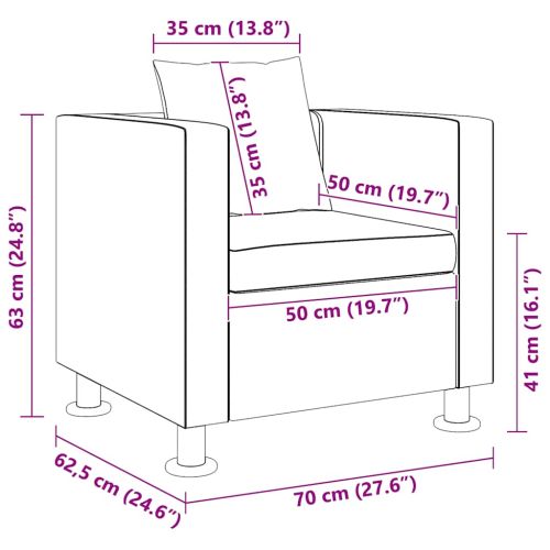 Фотьойл, бял, изкуствена кожа