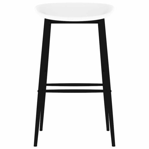 Бар столове, 2 бр, бели