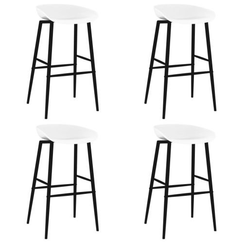 Бар комплект от 5 части, бял