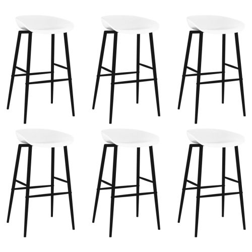 Бар комплект от 7 части, бял