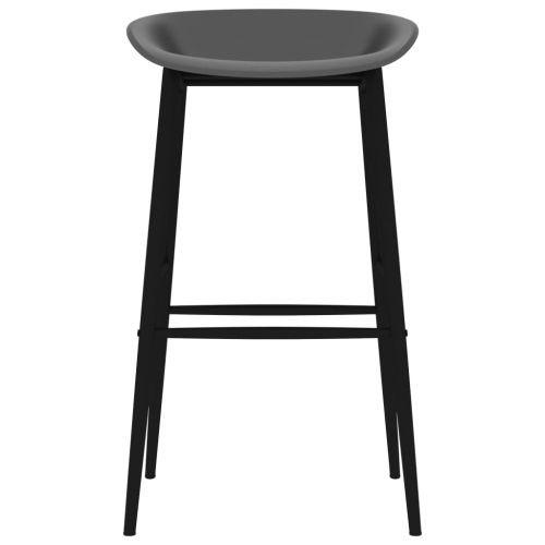 Бар комплект от 7 части, бяло и сиво