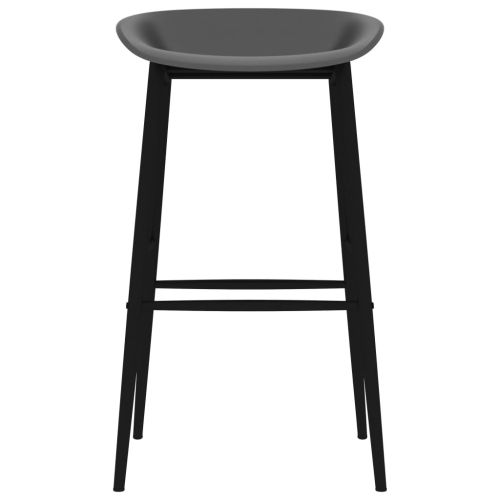 Бар комплект от 7 части, черно и сиво