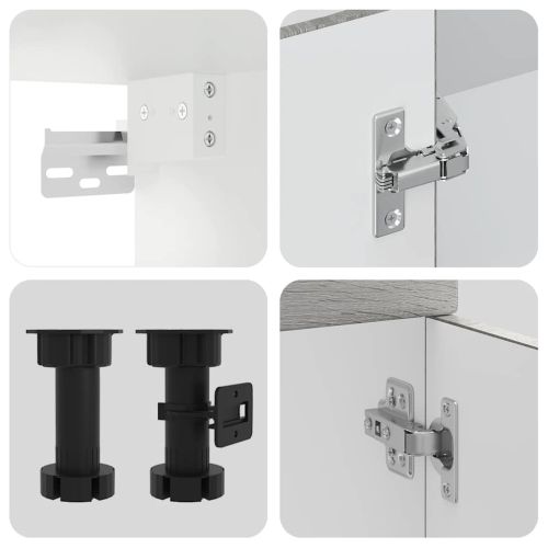 Комплект кухненски шкафове от 11 части Kalmar, инженерно дърво