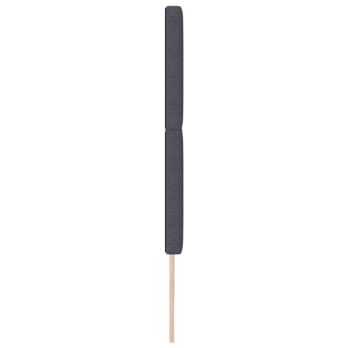 Облегалка за глава с таблото Тъмен сив 200 cm Изкуствена