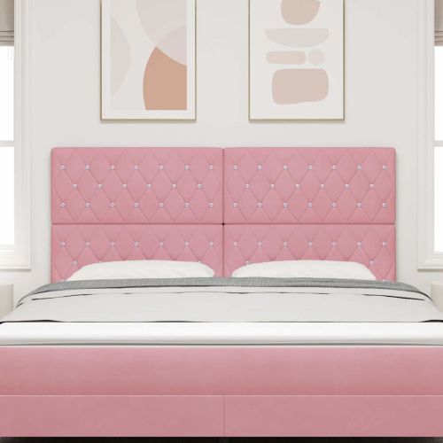 Облегалка за глава с таблото Розово 180 cm Изкуствена