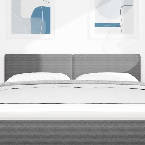 LED глава С LED лентисти светлини Светлосиво 160 cm Полиестер