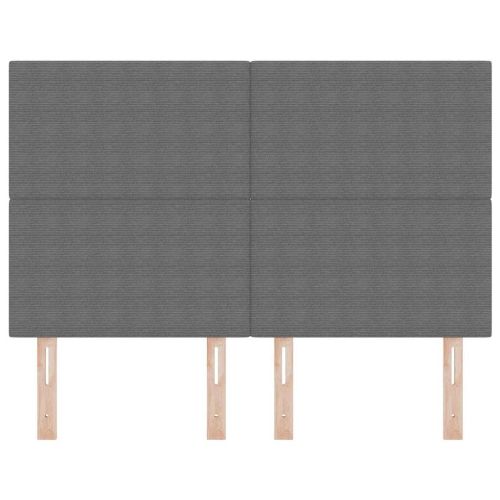 LED глава С LED лентисти светлини Светлосиво 160 cm Полиестер