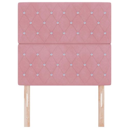 LED глава С LED лентисти светлини Розово 90 cm Полиестер