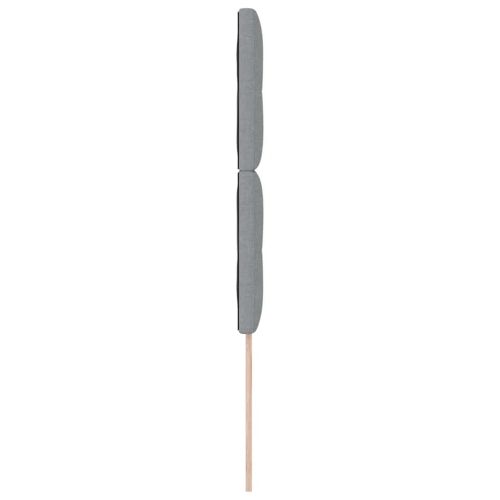 LED глава С LED лентисти светлини Светлосиво 80 cm Полиестер